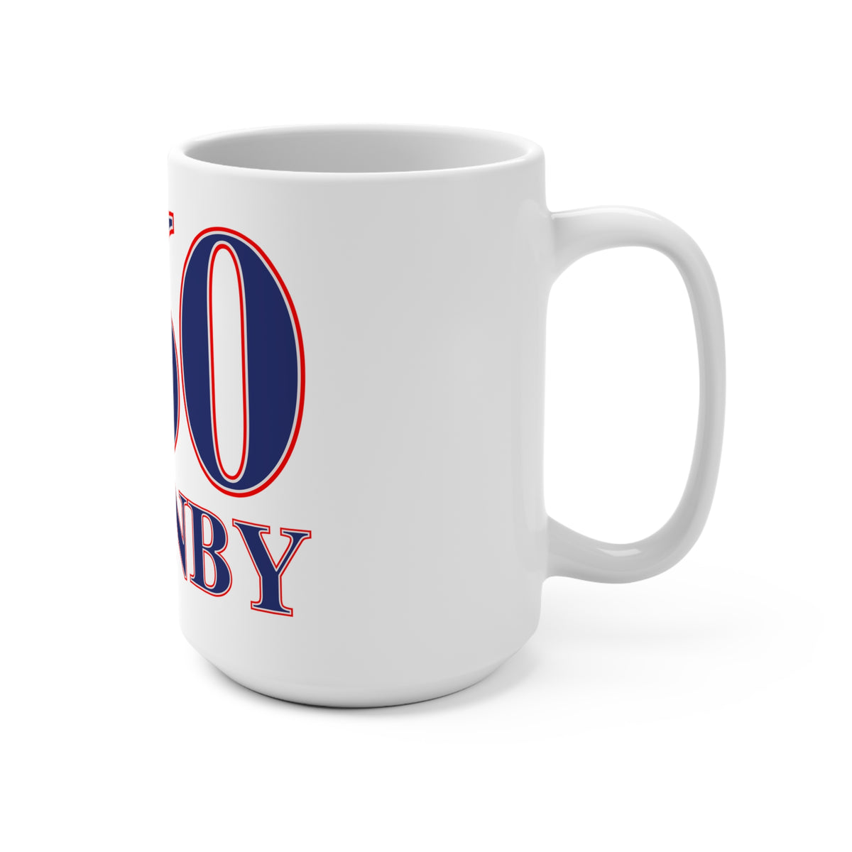 860 Granby Red, White & Blue Mug 15oz