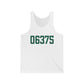06375 - New London CT Zip Code - Unisex Jersey Tank