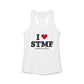 I Heart STMF Women's Ideal Racerback Tank Top