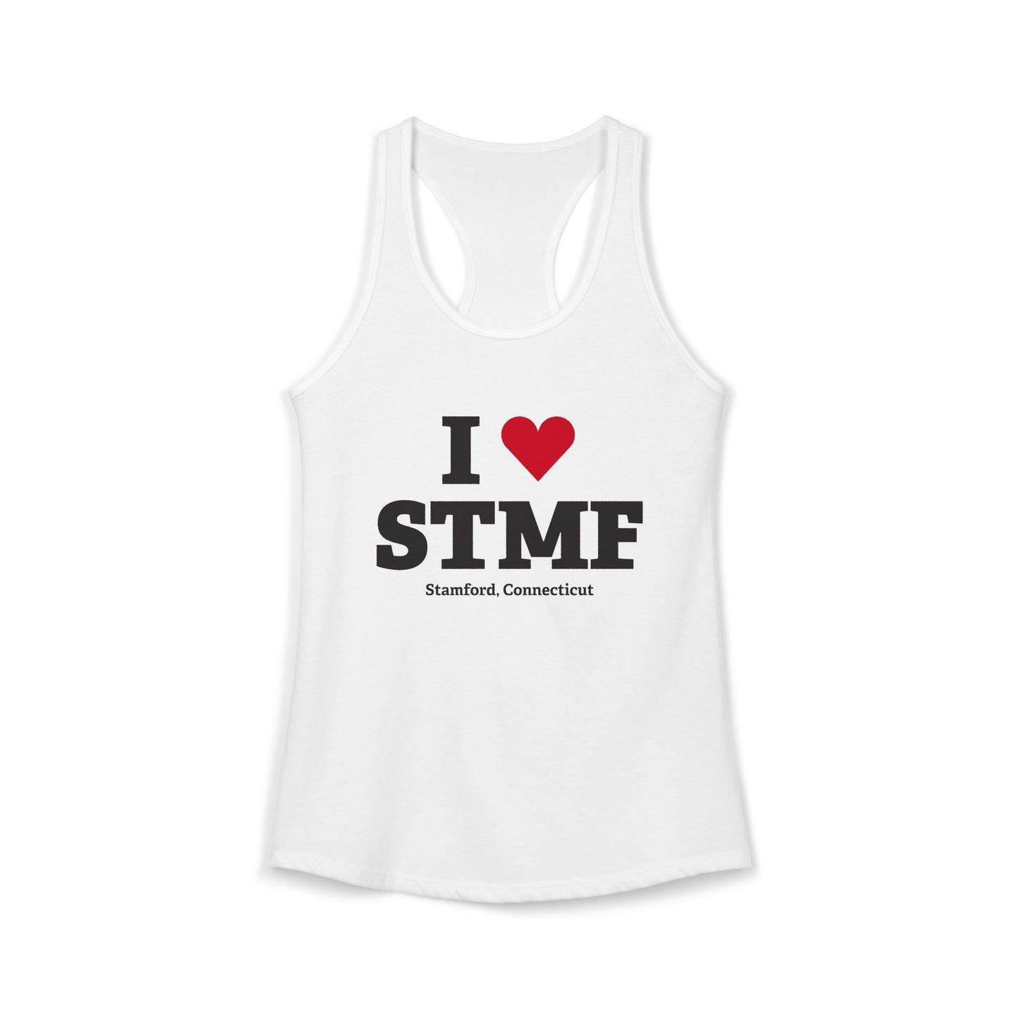 I Heart STMF Women's Ideal Racerback Tank Top