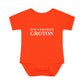 Just a kid from Groton Infant Baby Rib Bodysuit