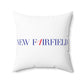 41 Tilt New Fairfield Spun Polyester Square Pillow