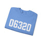 06320 - New London Connecticut Zip Code  Unisex Heavy Blend™ Crewneck Sweatshirt