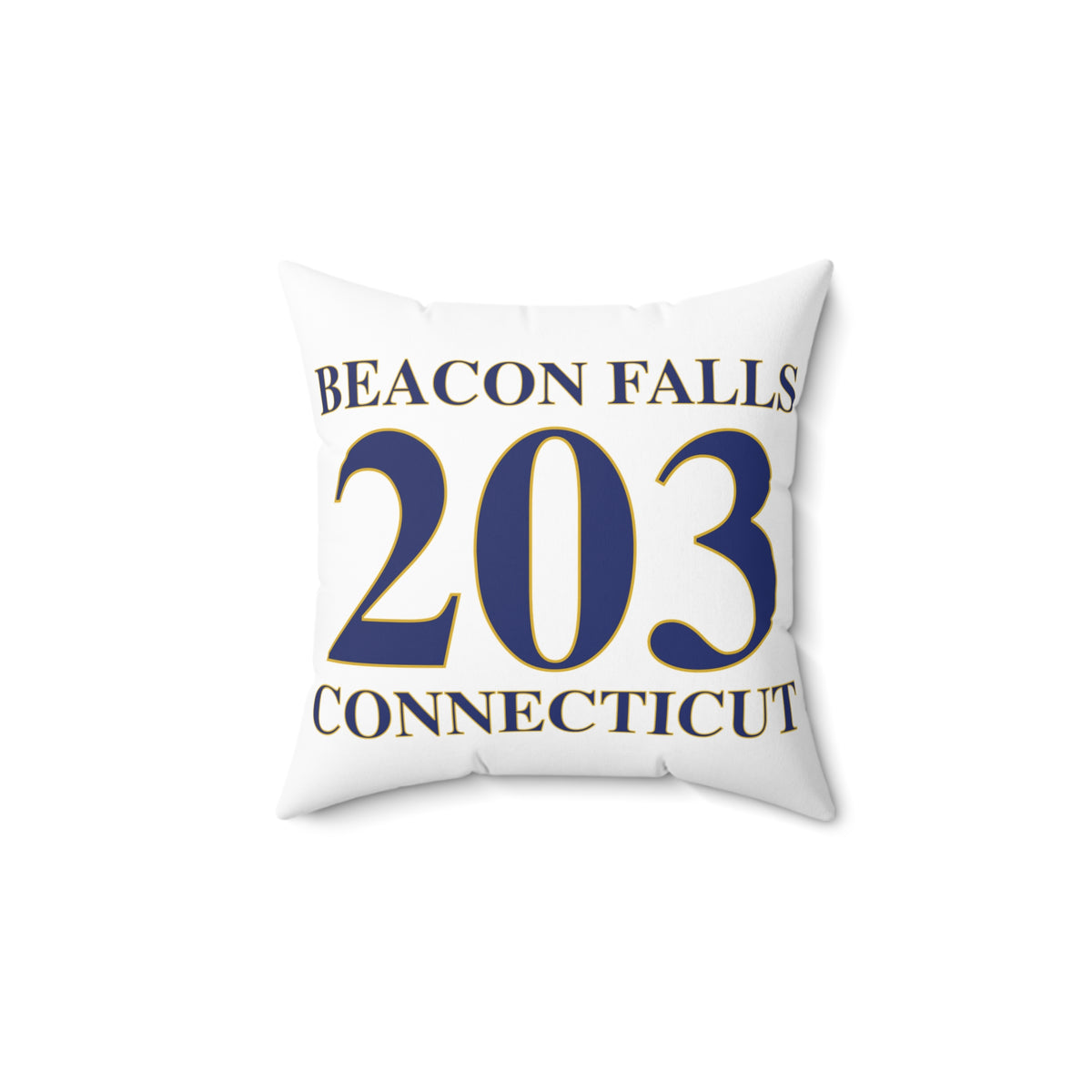 Beacon Falls 203 Connecticut Polyester Square Pillow