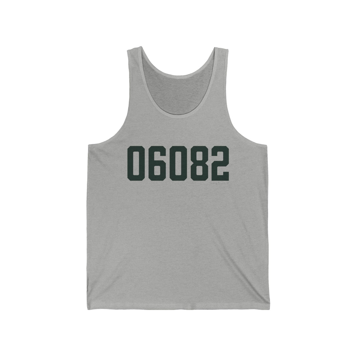 06082 Enfield Connecticut Zip Code Unisex Jersey Tank Top