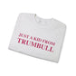 Just a kid from Trumbull Unisex Heavy Blend™ Crewneck Sweatshirt