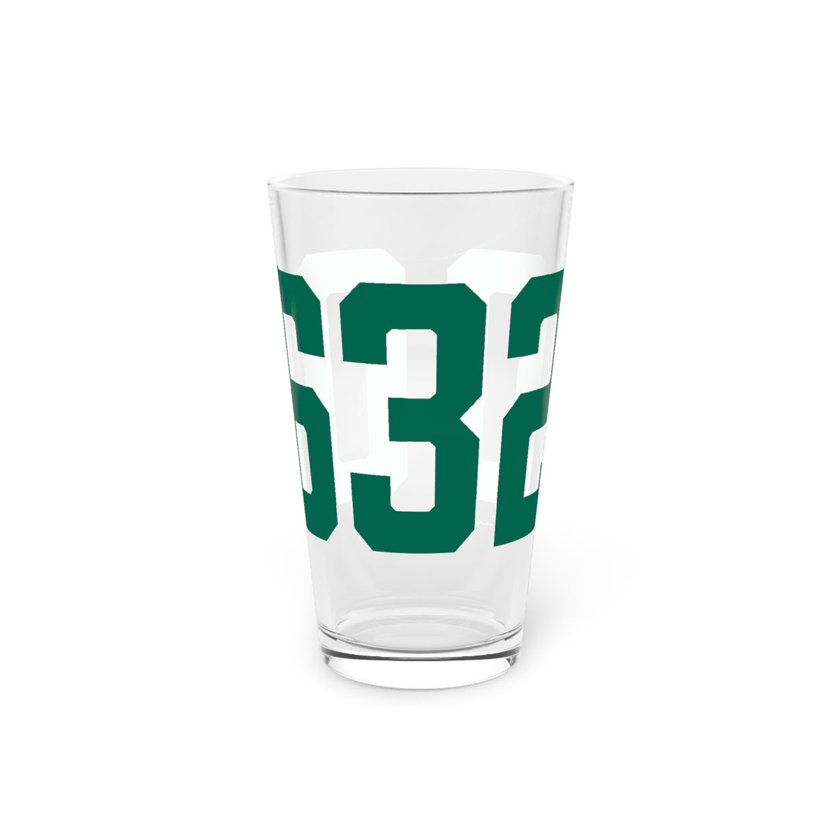 06320 New London Connecticut Zip Code Pint Glass, 16oz