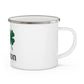 I Clover Shelton Enamel Camping Mug