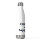 Cornwall is My Happy Place  20 oz Insulated Bottle