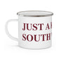 Just a kid from South Windsor Enamel Camping Mug