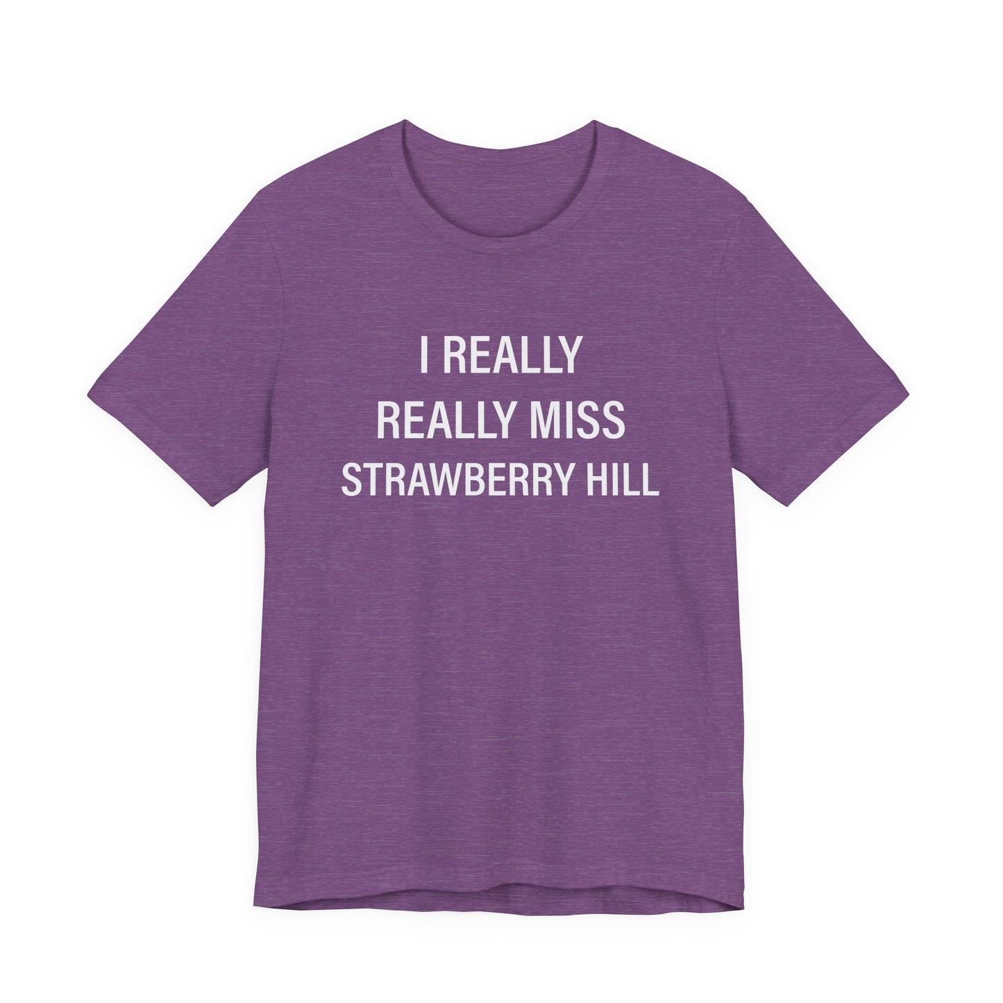 I Really Really Miss Strawberry Hill Unisex Jersey Short Sleeve T-Shirt
