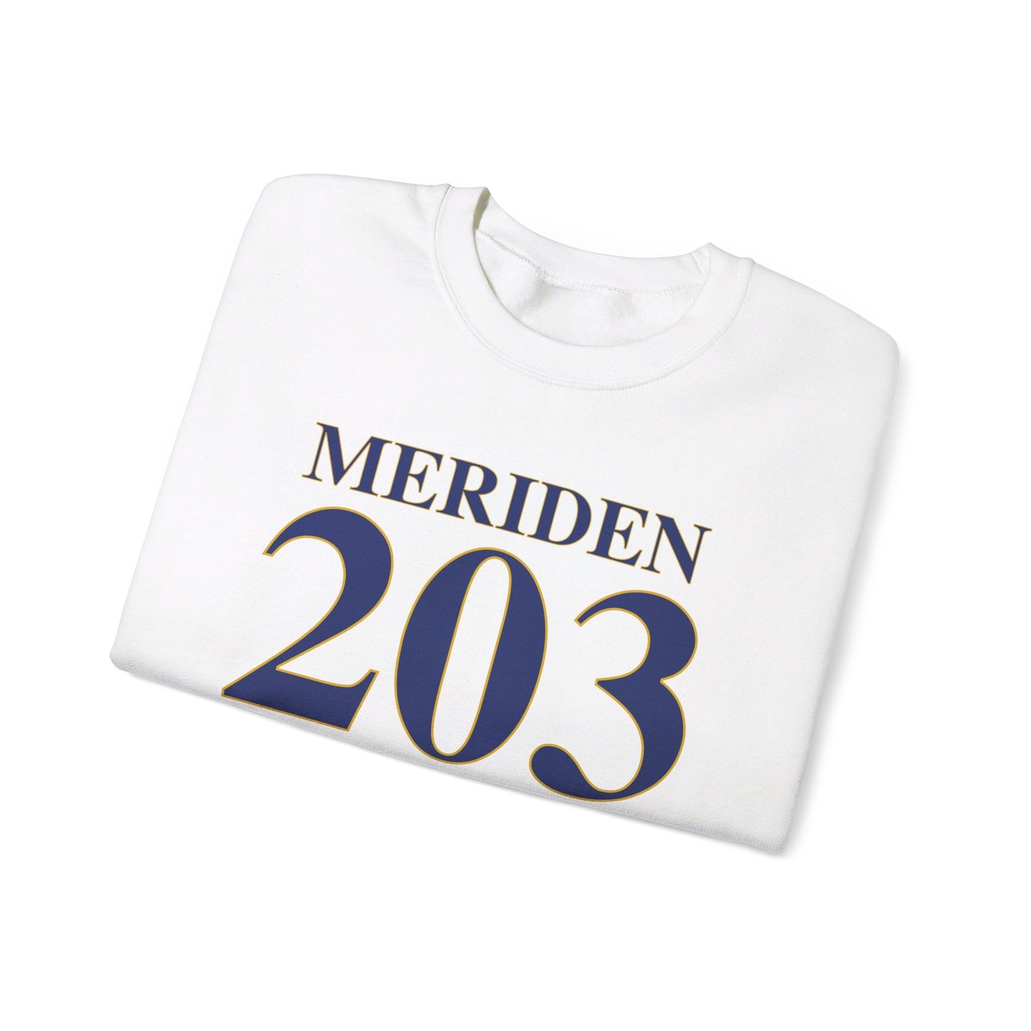 Meriden 203 Connecticut Unisex Heavy Blend™ Crewneck Sweatshirt