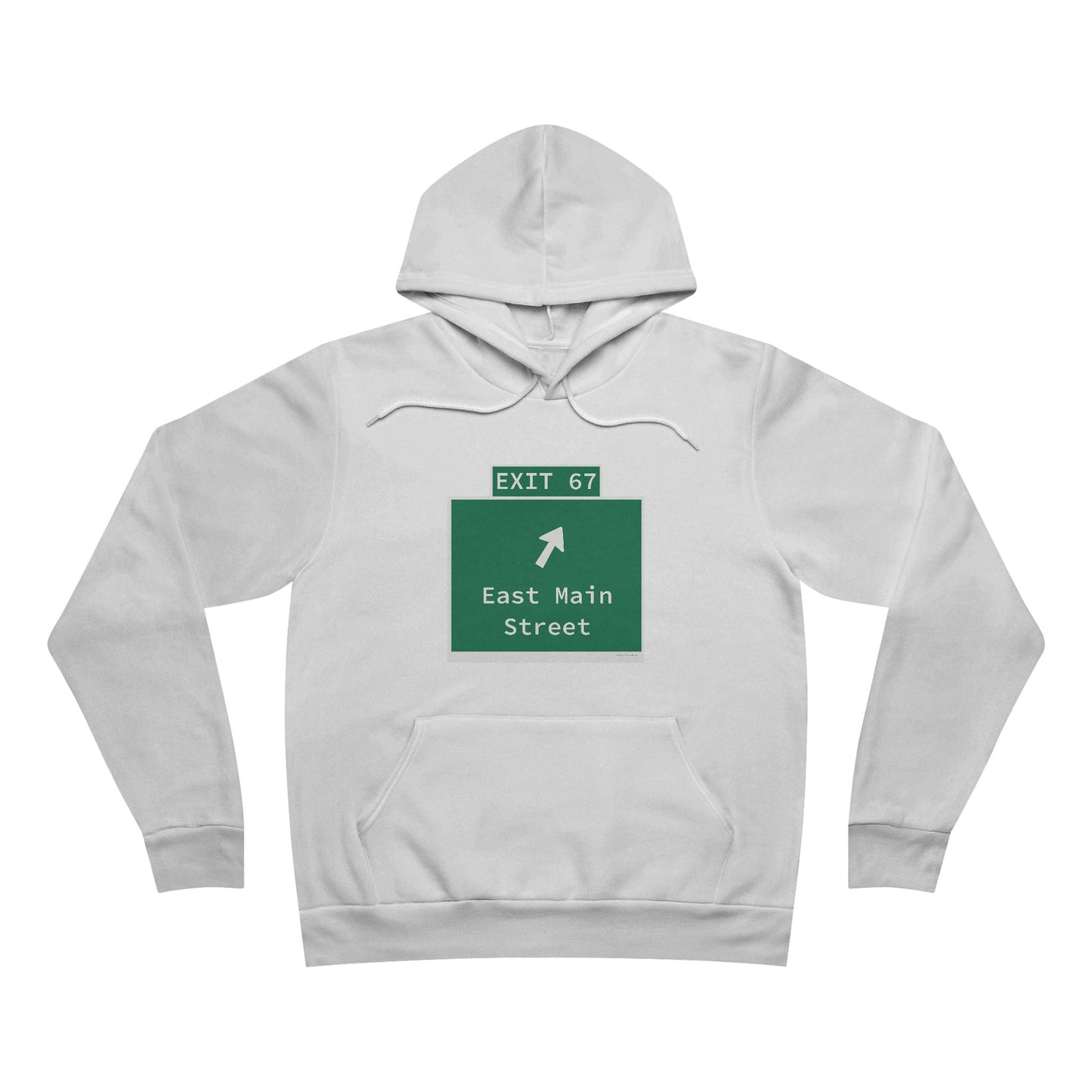 Vintage WCP Exit 67 Sign Unisex Sponge Fleece Pullover Hoodie