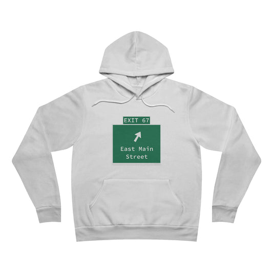 Vintage WCP Exit 67 Sign Unisex Sponge Fleece Pullover Hoodie