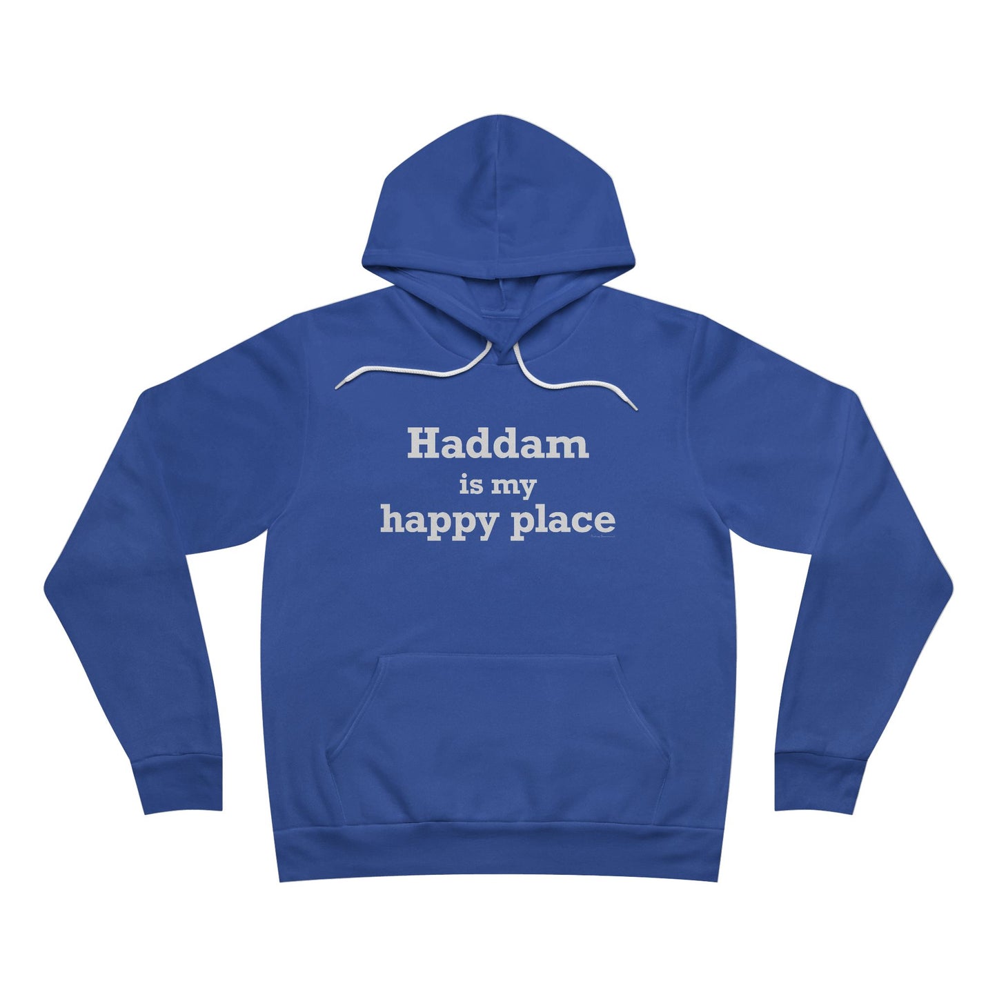 Haddam is My Happy Place Unisex Sponge Fleece Pullover Hoodie