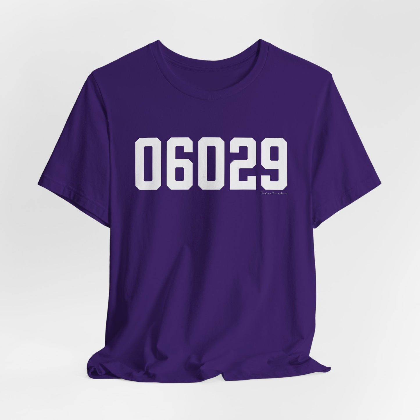 06029 Ellington CT Zip Code Unisex Jersey Short Sleeve T-Shirt