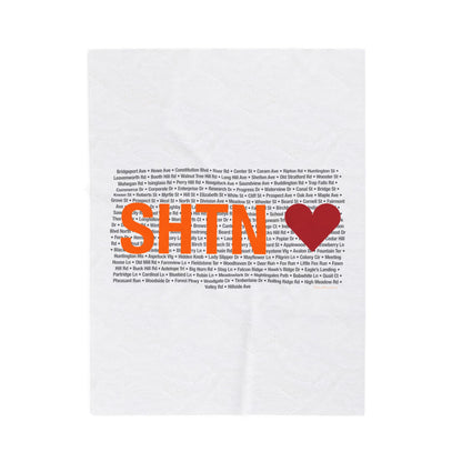 Shelton Love Velveteen Plush Blanket