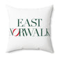 41 Tilt East Norwalk Spun Polyester Square Pillow