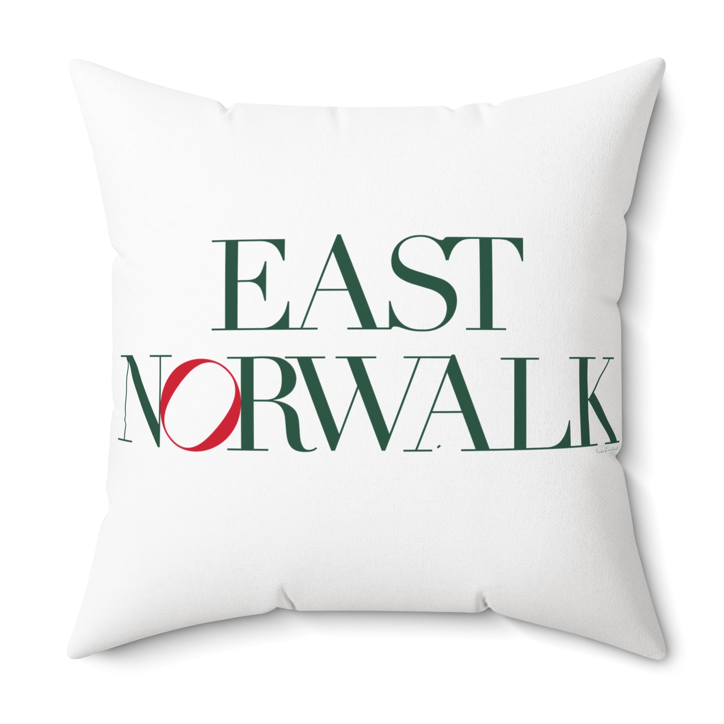 41 Tilt East Norwalk Spun Polyester Square Pillow