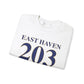 East Haven 203 Connecticut Unisex Heavy Blend™ Crewneck Sweatshirt