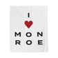 Monroe Vision Velveteen Plush Blanket