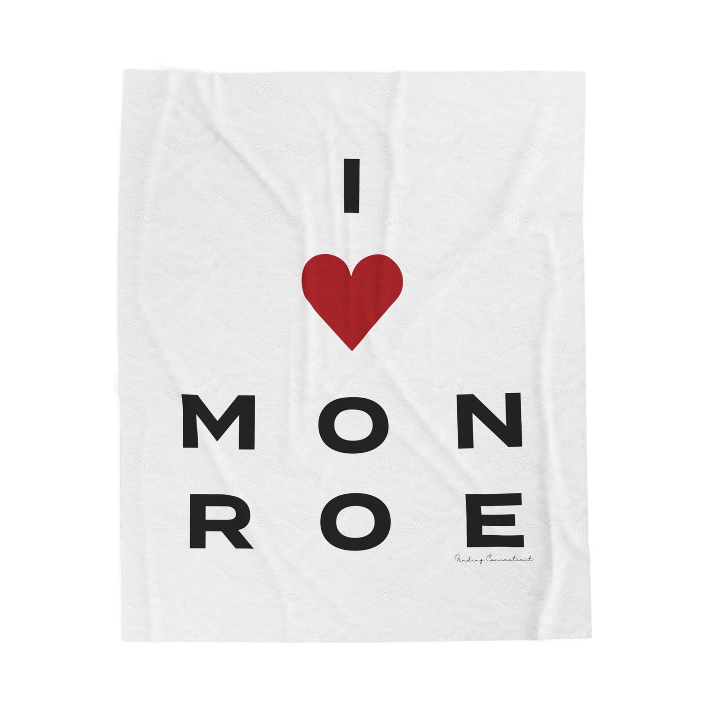 Monroe Vision Velveteen Plush Blanket