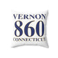 Vernon 860 Connecticut Spun Polyester Square Pillow