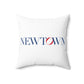41 Tilt Newtown Spun Polyester Square Pillow