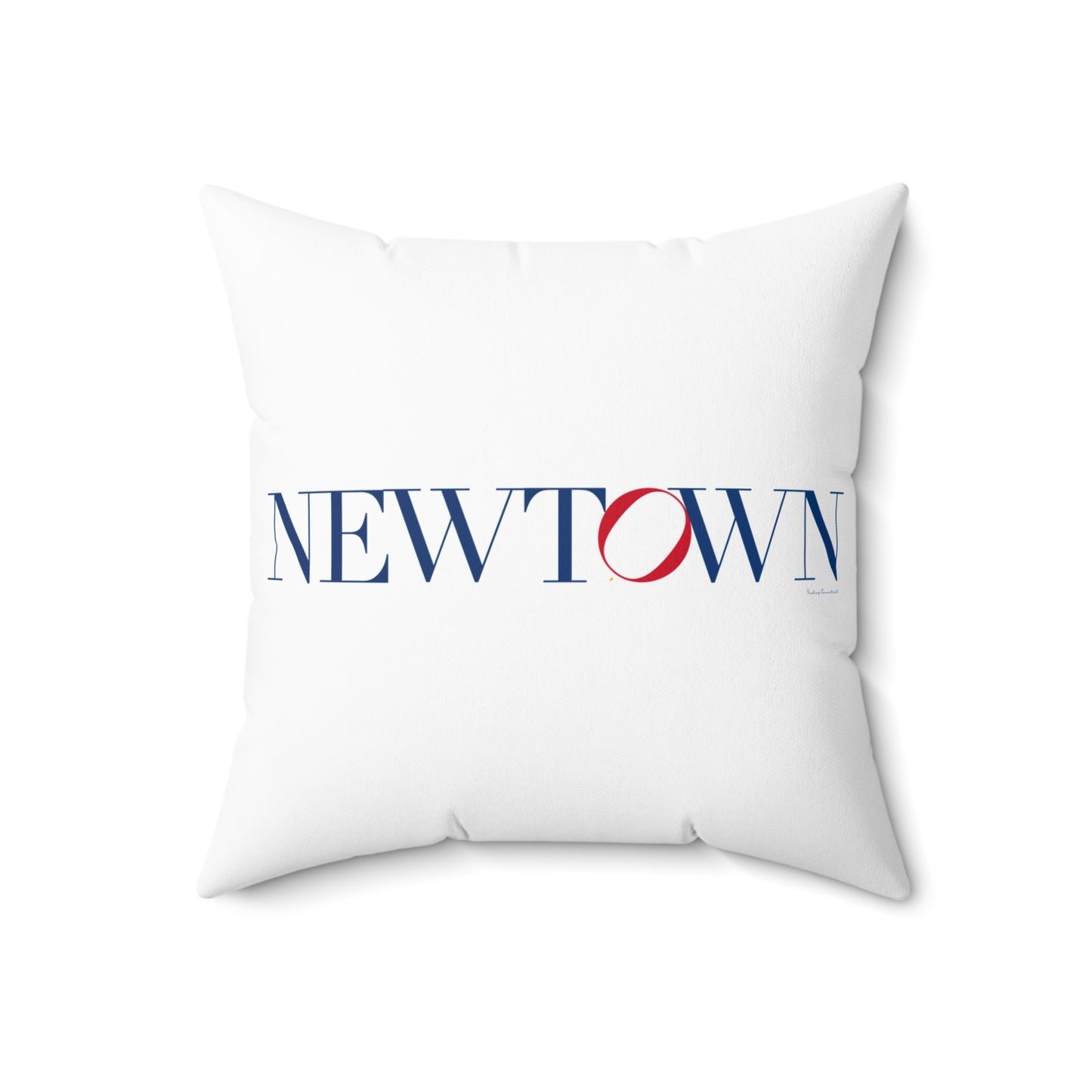 41 Tilt Newtown Spun Polyester Square Pillow
