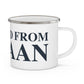 Just a kid from Canaan Enamel Camping Mug
