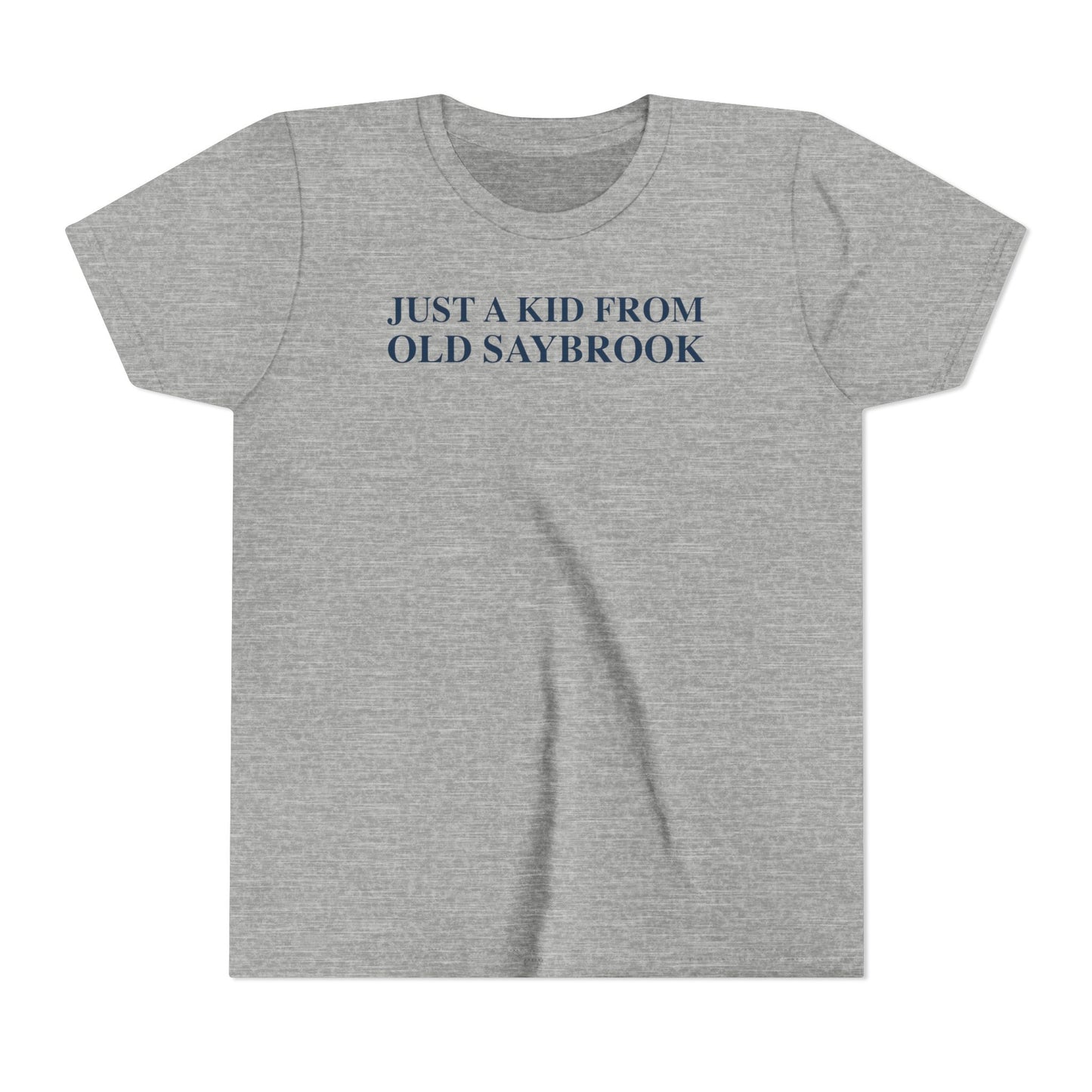 Just a kid from Old Saybrook Youth Short Sleeve T-Shirt