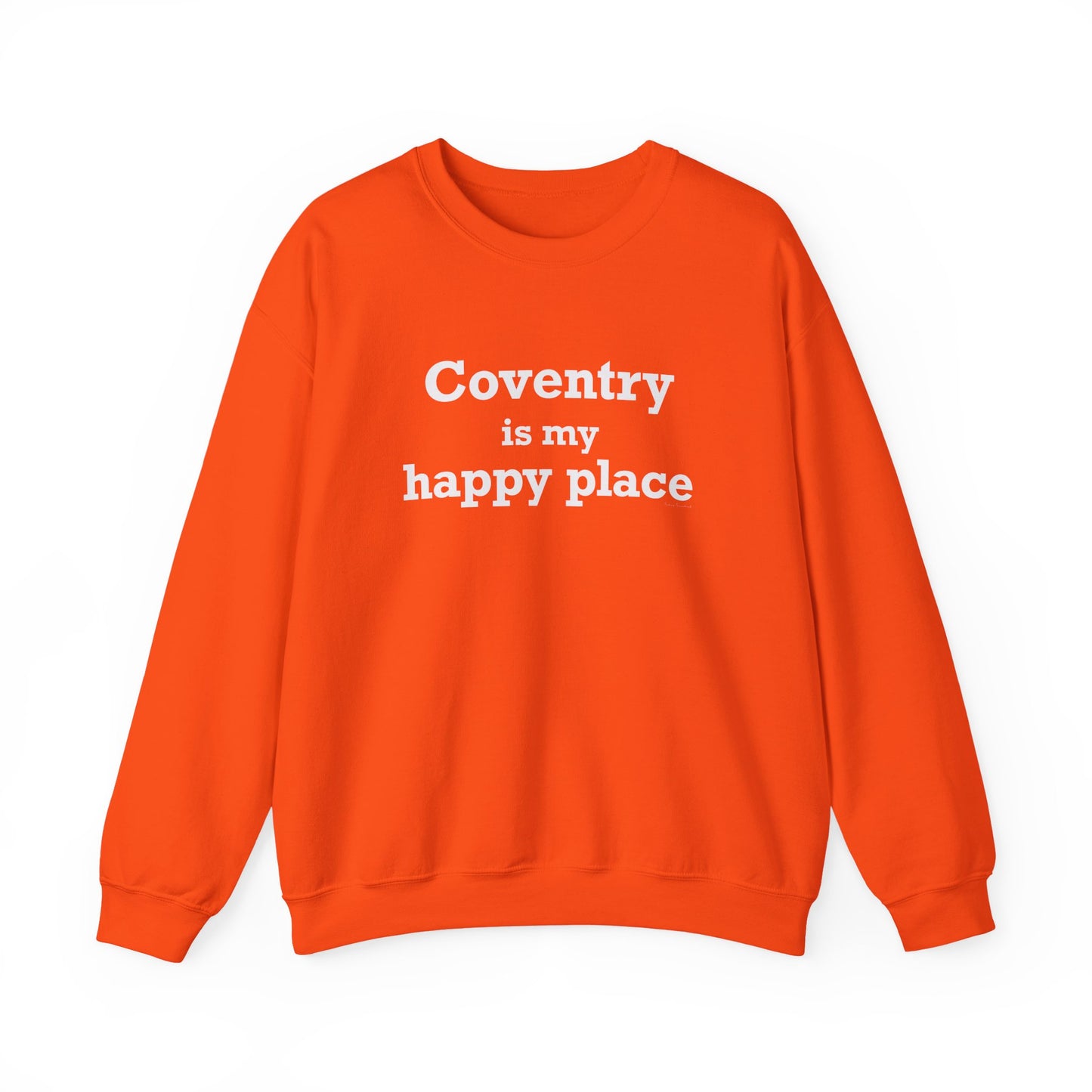 Coventry is My Happy Place Unisex Heavy Blend™ Crewneck Sweatshirt