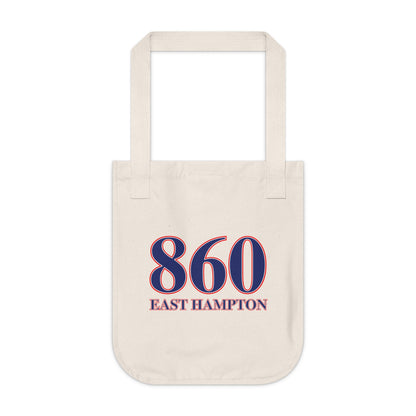 860 East Hampton Red, White & Blue Organic Canvas Tote Bag