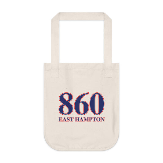 860 East Hampton Red, White & Blue Organic Canvas Tote Bag