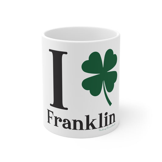 I Clover Franklin Mug 11oz