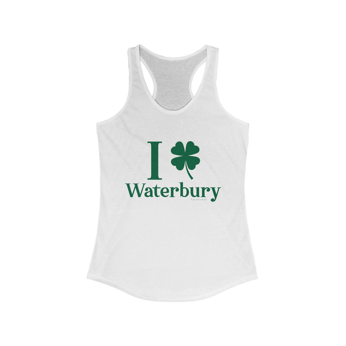 I Clover Waterbury Women's Ideal Racerback Tank