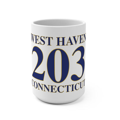 West Haven 203 Connecticut Mug 15oz