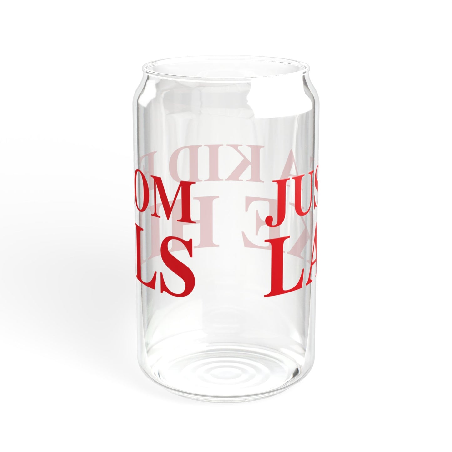 Just a kid from Lake Hills Sipper Glass, 16oz