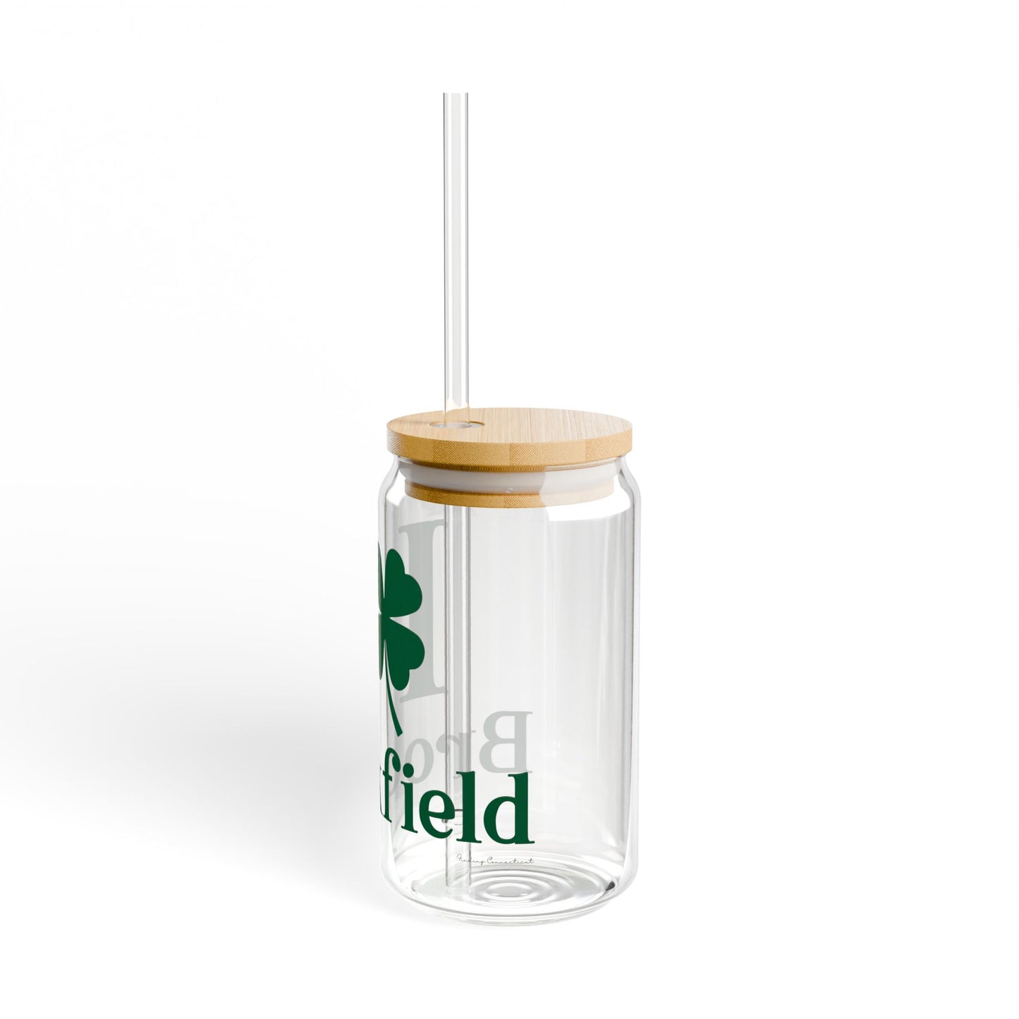 I Clover Brookfield Sipper Glass, 16oz
