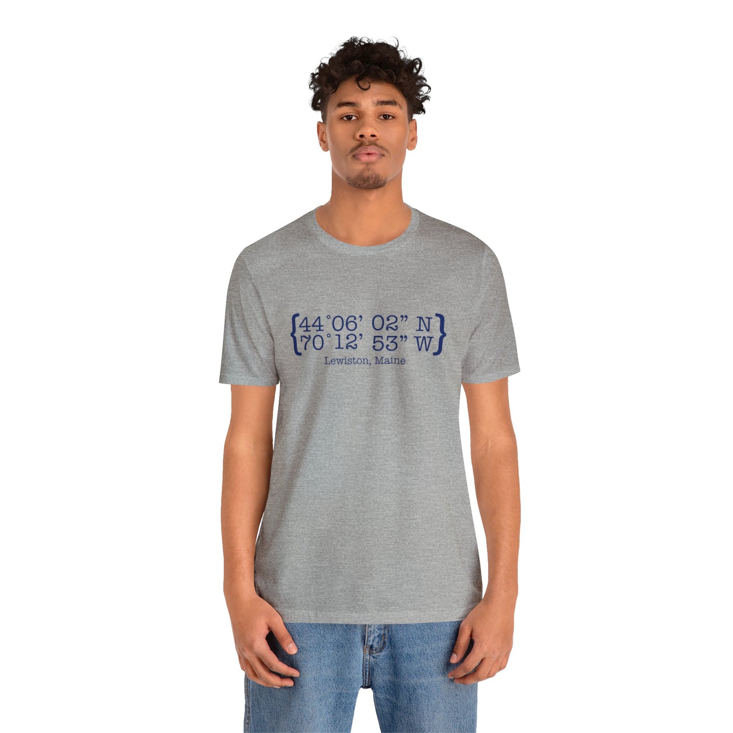 Lewiston Coordinates Unisex Jersey Short Sleeve Tee