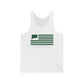 Hampton Connecticut St. Patrick’s Day Flag Unisex Jersey Tank Top