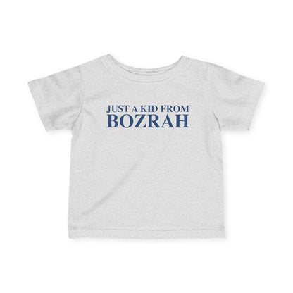 Just a kid from Bozrah Infant Fine Jersey T-Shirt
