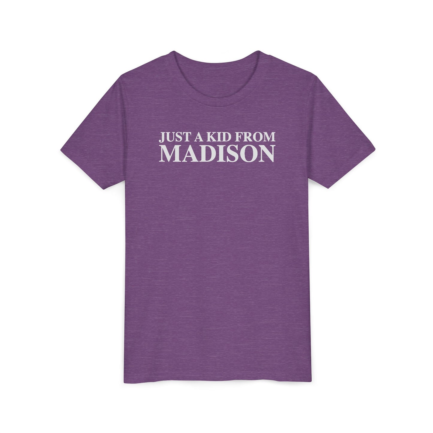 Just a kid from Madison Youth Short Sleeve T-Shirt