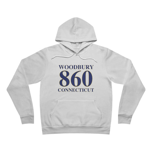 Woodbury 860 Connecticut Unisex Sponge Fleece Pullover Hoodie