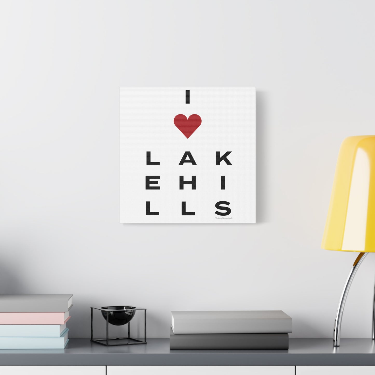 Lake Hills Vision Matte Canvas, Stretched, 1.25"