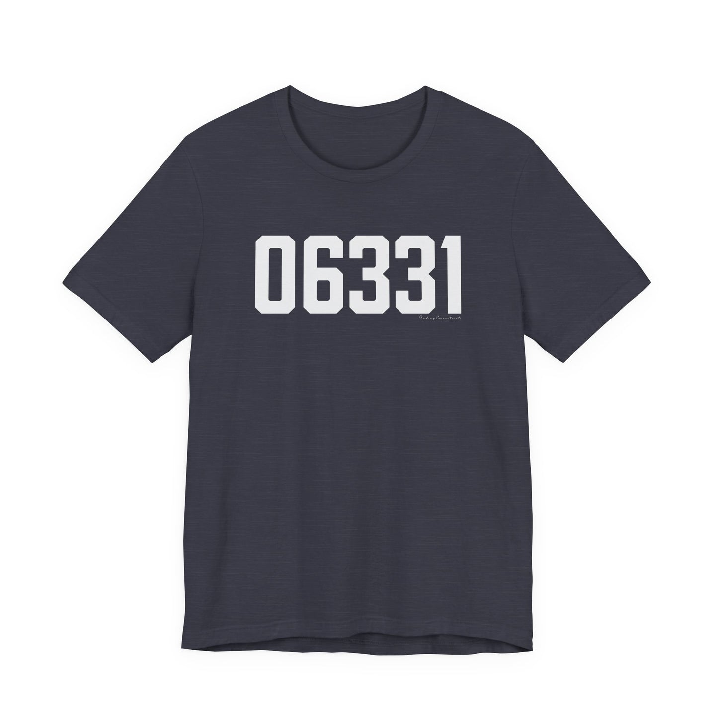 06331 Canterbury CT Zip Code Unisex Jersey Short Sleeve T-Shirt