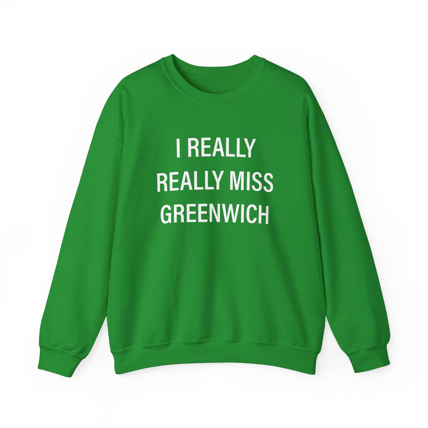I Really Really Miss Greenwich Unisex Heavy Blend™ Crewneck Sweatshirt