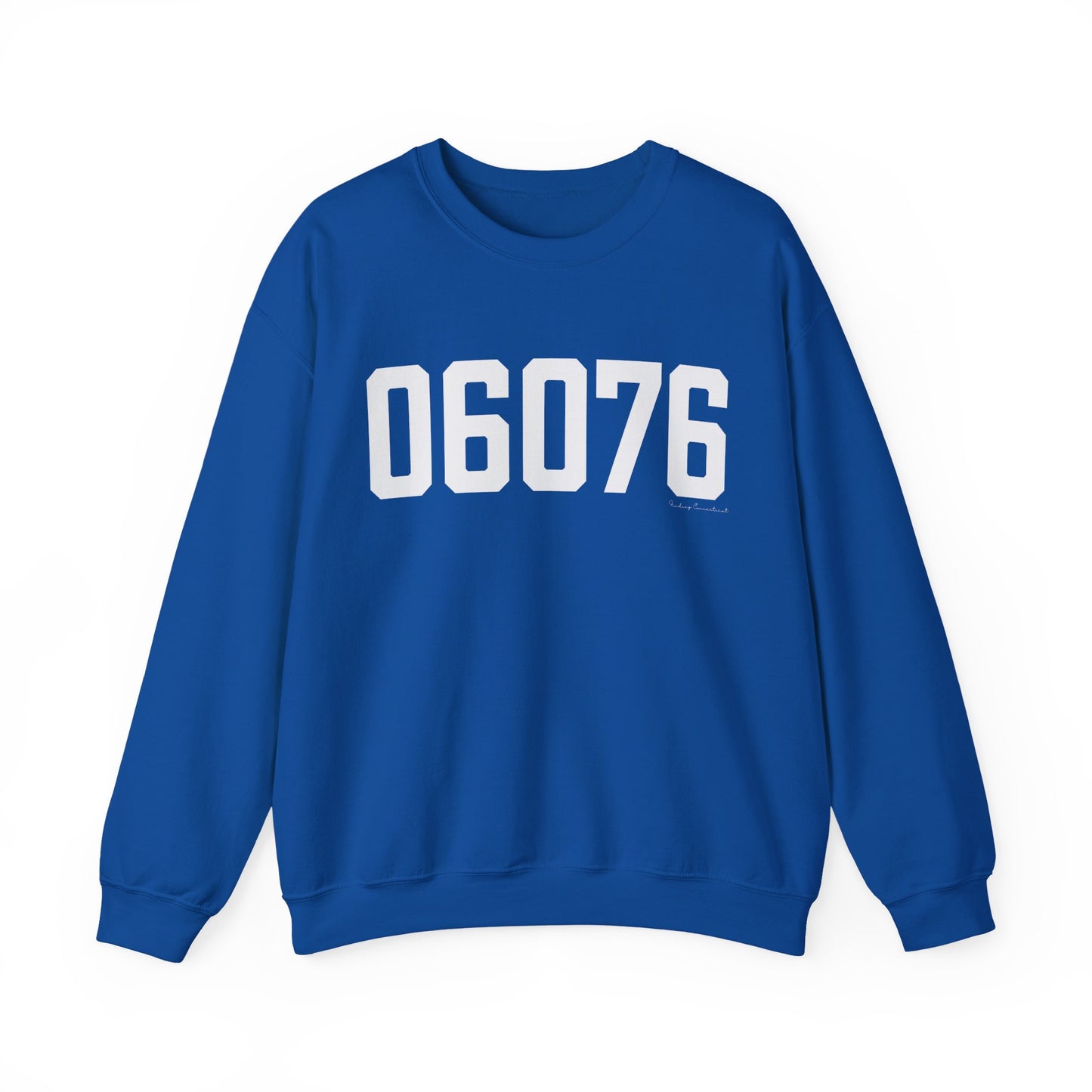 06076 Union CT Zip Code Unisex Heavy Blend™ Crewneck Sweatshirt