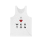 Weston Vision Unisex Jersey Tank Top