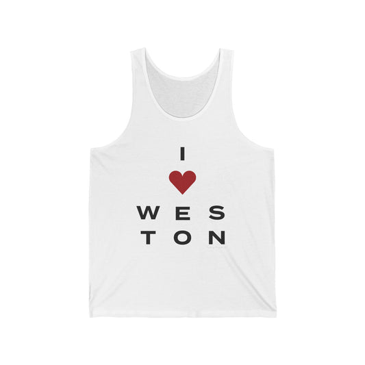 Weston Vision Unisex Jersey Tank Top